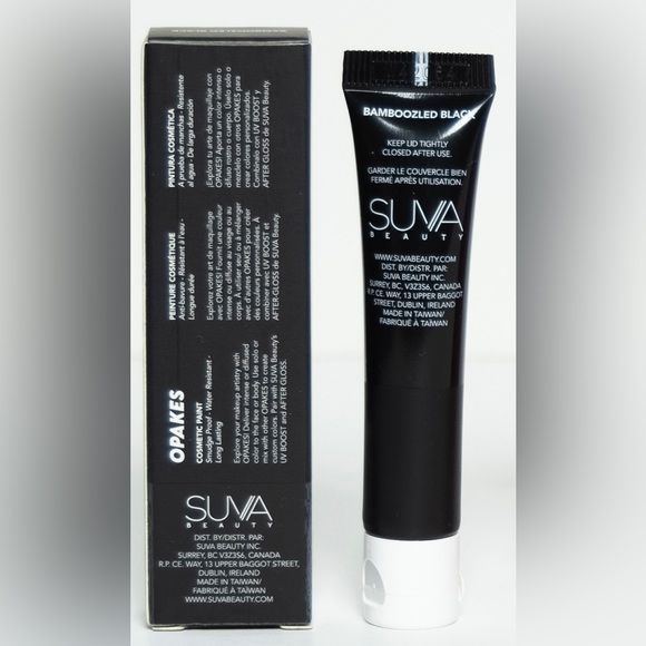 Suva Beauty OPAKES Cosmetic Paints in Bamboozled Black - Picture 2 of 5